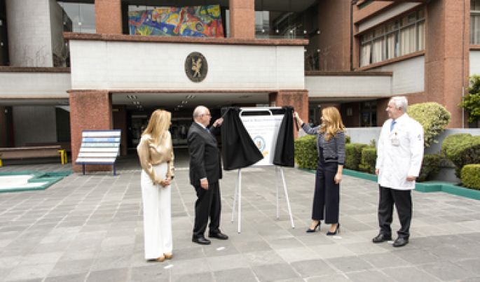 Angélica Rivera de Peña reconoce la labor y trayectoria del Hospital Infantil de México "Federico Gómez"