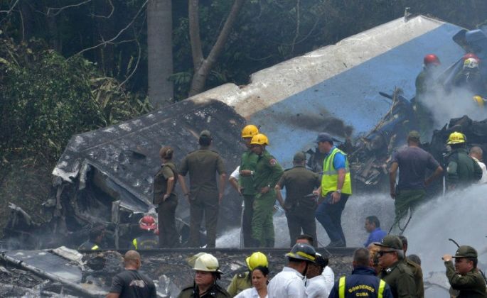 Accidente aéreo en Cuba dejó 110 muertos y 3 heridos graves