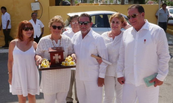 Desde hoy, las cenizas de José Díaz Bolio descansan en el Monumento a los Creadores Yucatecos
