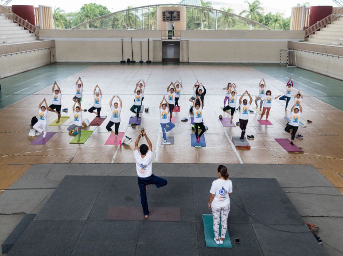 Actividades en Yucatán, por Día Internacional del Yoga