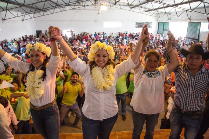 Cuando el PRI trabaja unido, nada ni nadie nos gana y eso lo vamos a demostrar el 1 de julio: Claudia Ruiz Massieu