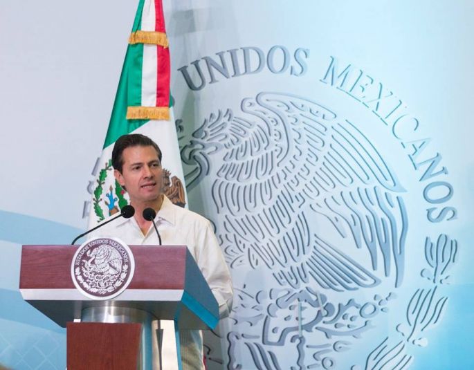 Ofrece el presidente Enrique Peña Nieto el apoyo de México a su homólogo de Guatemala