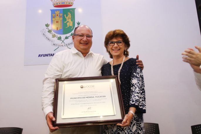 Mérida, campeona internacional en mejora regulatoria, afirma la OCDE