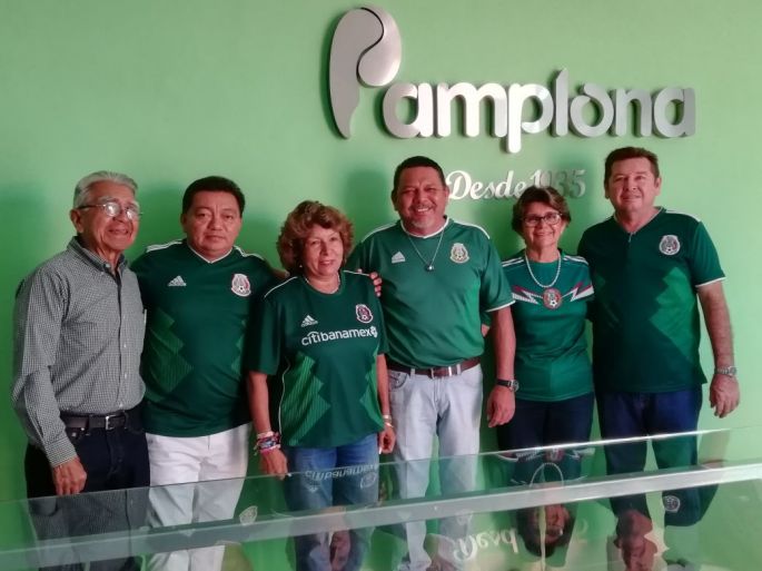 Ana Rosa Payán y el Sindicato Pamplona se ponen la verde para apoyar a la selección mexicana