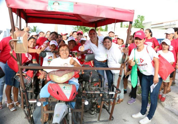Mi compromiso es por las familias yucatecas y por México: Verónica Camino Farjat