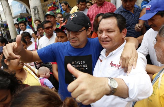 Meridanos respaldan a Huacho Diaz