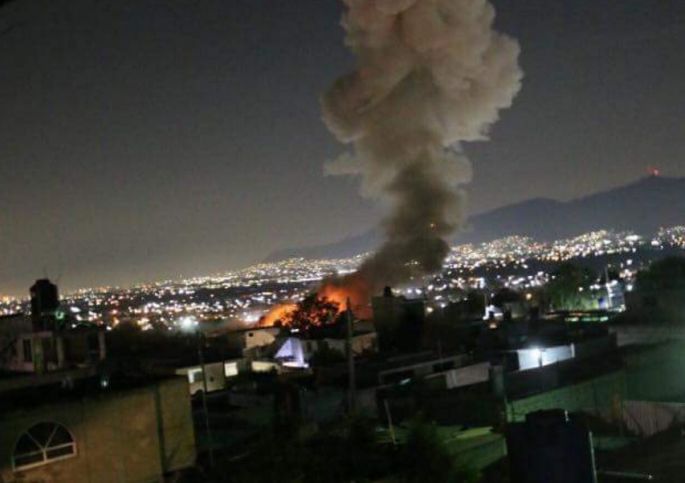 7 muertos por explosión de pirotecnia en el Estado de México