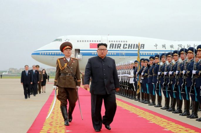 Kim Jong Un viaja a China, una semana después de su cumbre con Trump