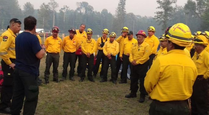Envía México tercer contingente de combatientes de incendios forestales a Ontario, Canadá