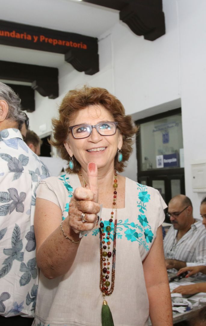 La alcaldesa María Fritz Sierra llama a los meridanos a sumarse y participar en familia para ejercer el voto