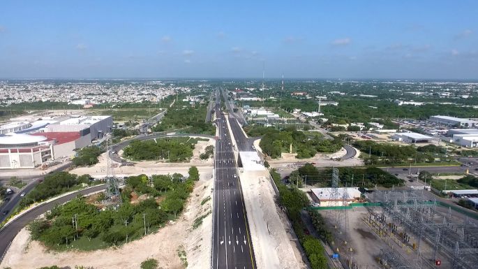Tránsito más ágil y seguro, sobre distribuidor vial de salida a Progreso