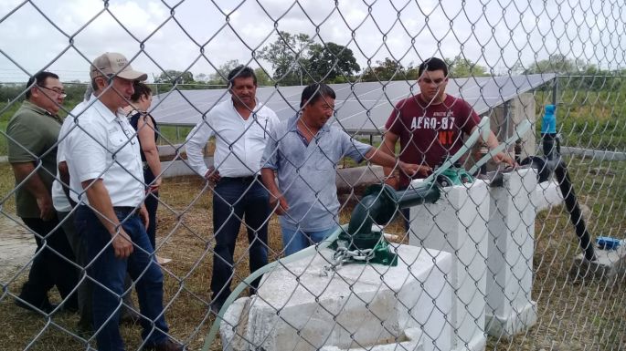Obras de captación de agua en Yucatán para beneficio de productores y ganaderos