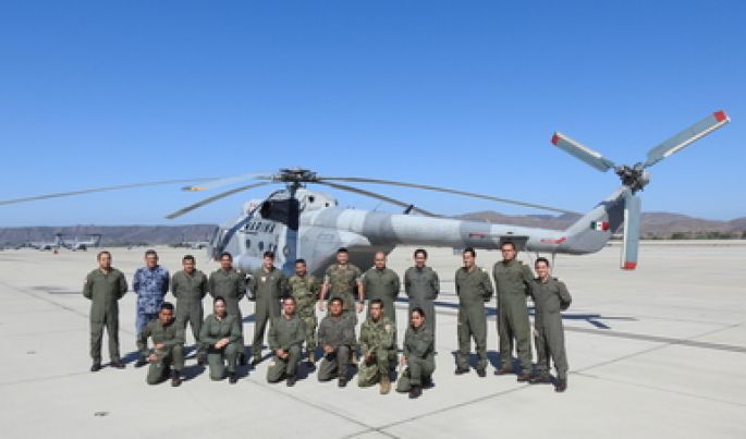 Personal de la Armada de México participa en Operaciones de Combate durante el Ejercicio Multinacional “RIMPAC”, en California, EE.UU.