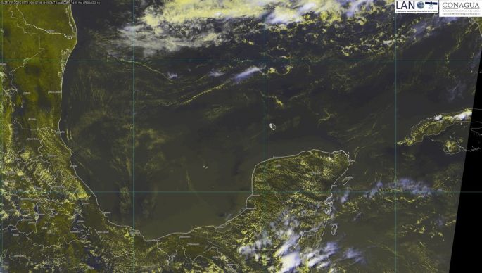 Para los próximos días se prevé un ligero aumento en las temperaturas máximas en varios puntos de la Península de Yucatán