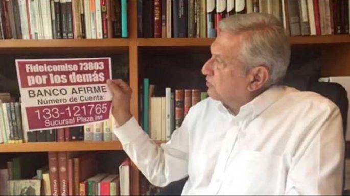 Fideicomiso para damnificados de AMLO fue usado para financiar a Morena: INE