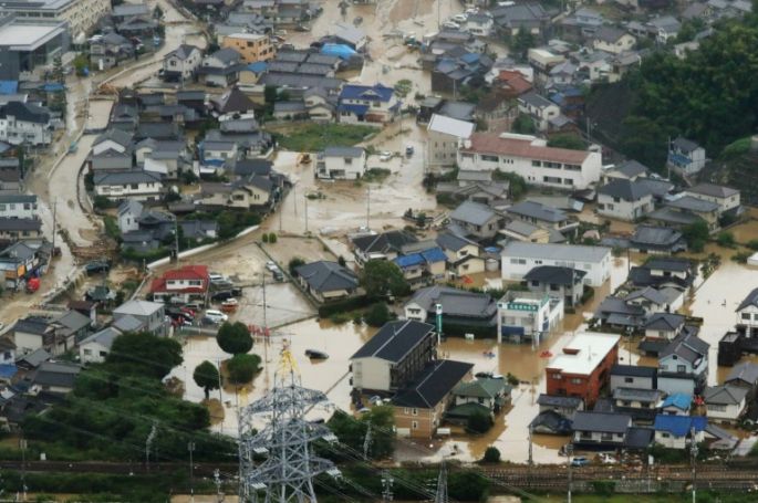 44 muertos y 21 desaparecidos por lluvias torrenciales en Japón