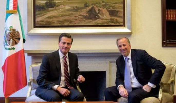 Peña Nieto recibe al ex candidato a la Presidencia de la República, José Antonio Meade Kuribreña