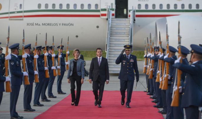 Viaja el Presidente Peña Nieto a Colombia a la ceremonia de Transmisión de Mando Presidencial