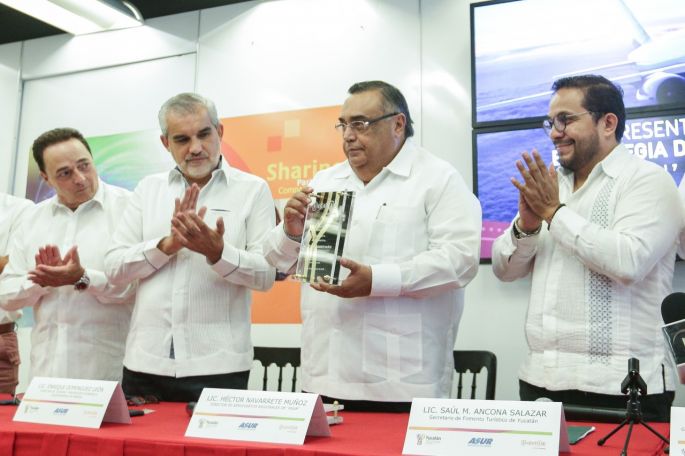Se registra importante avance de la conectividad aérea en Yucatán