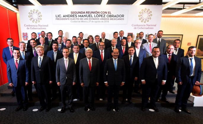 Acude Rolando Zapata a segunda reunión entre integrantes de la Conago y el Presidente electo de México