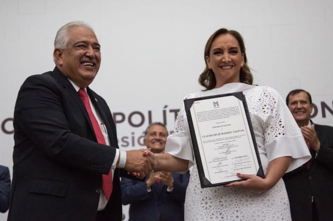 El Consejo Político Nacional elige a Claudia Ruiz Massieu como Presidenta del CEN del PRI
