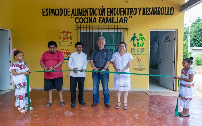 Espacios de Alimentación dignos, para habitantes de Chacsinkín