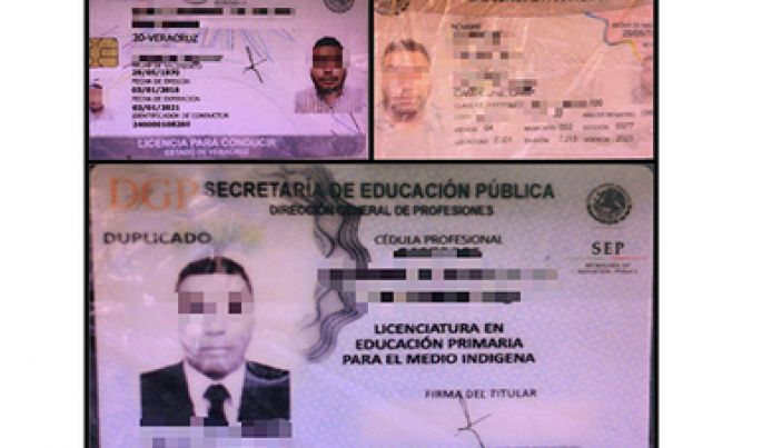 Campechano quería hacer un préstamo, pero con documentos falsos 