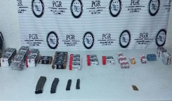Detiene la PGR en Chiapas a un hombre con más de 1000 cartuchos útiles 