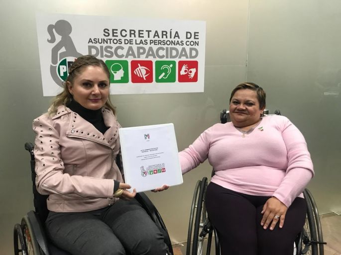 Refrenda el PRI compromiso con las causas de las personas con discapacidad