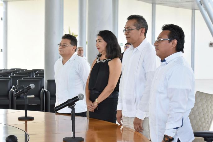 Rinden compromiso constitucional jueces del Sistema Penal Acusatorio y Oral