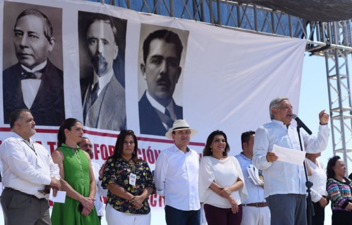 "Con Trump, amor y paz", enfatiza López Obrador