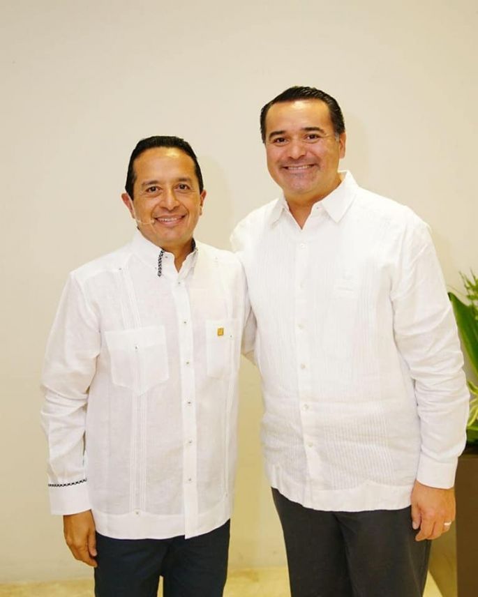 Renán Barrera Concha asistió al Segundo Informe del Gobierno de Quintana Roo