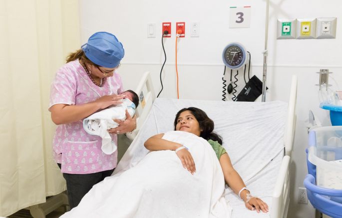 Nace el primer bebé en el nuevo Hospital Materno Infantil 