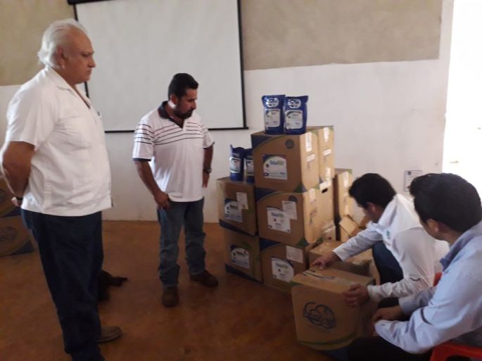 Entrega la SAGARPA Bioinsumos Agrícolas para la cobertura de limón persa y papaya maradol