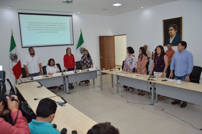 Diputados le entran al conflicto en Homún