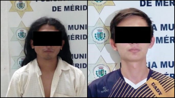 Detienen a par de drogos en el Parque de San Juan 