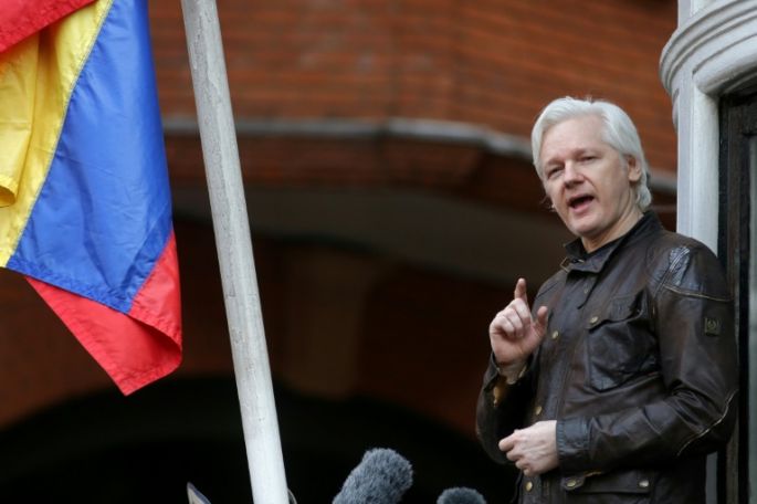 Assange se mantiene como asilado en embajada de Ecuador en GB