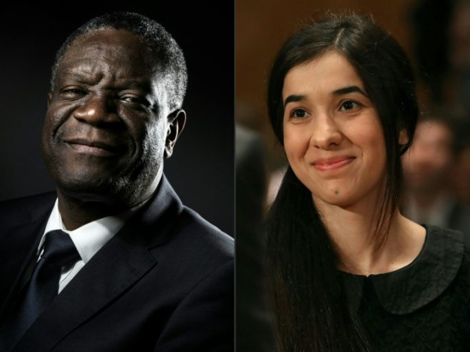 El Nobel de la Paz premia a dos héroes de la lucha contra la violencia sexual