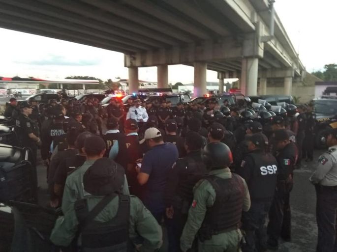 398 detenidos en la primera semana de actividades de la SSP en Kanasín