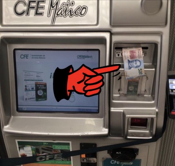 Los CFEmáticos no aceptan los nuevos billetes de $500