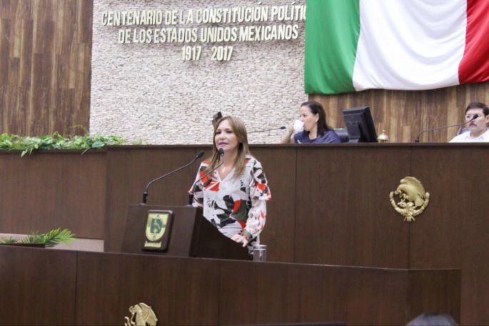 La paz y la justicia no estarán sujetas a negociación en Homún: Karla Franco