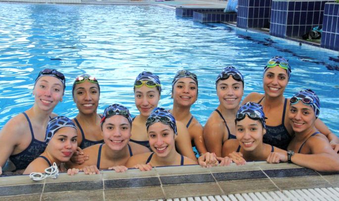 La Selección de natación artística busca ganar el Premio Nacional del Deporte
