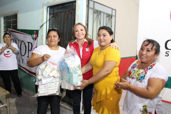 La CNOP extiende en Sanahcat la red de apoyos a los más necesitados