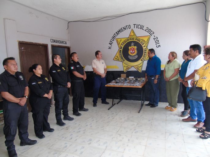 Fortalecen la seguridad pública en Ticul