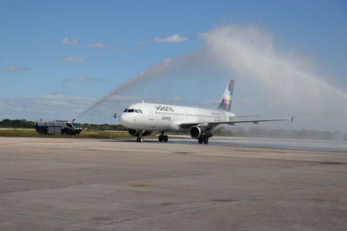 Inicia la ruta Mérida-Bajío sin escala por Volaris