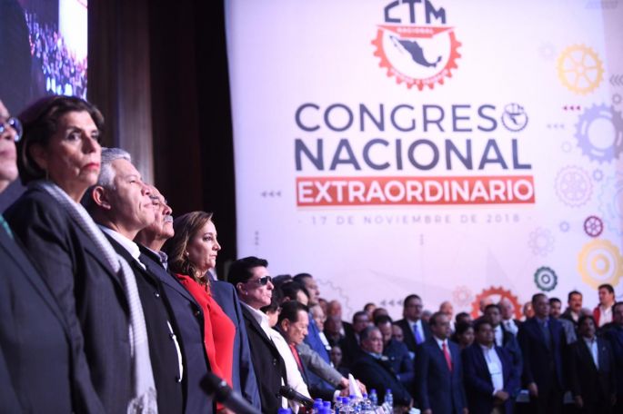 Con firmeza, el PRI y la CTM defenderán las conquistas de los trabajadores: Ruiz Massieu