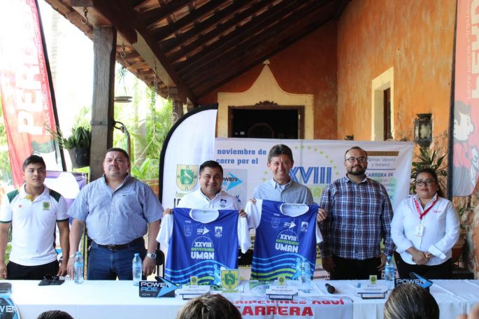 Presentan la Carrera de aniversario de la ciudad de Umán