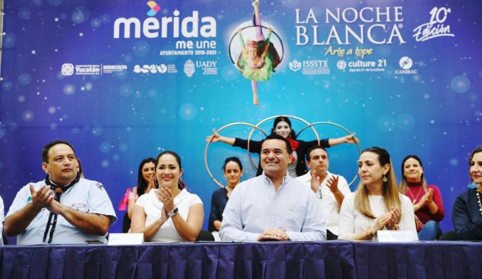 Presentan la X edición de La Noche Blanca
