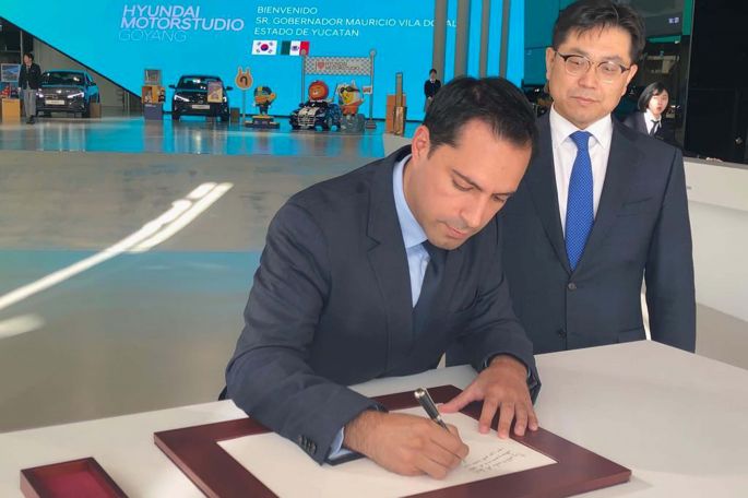 Empresas coreanas del sector automotriz ven a Yucatán como polo atractivo para invertir