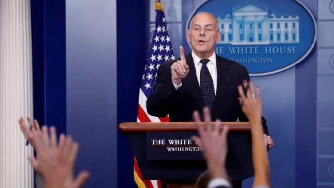 Trump anuncia el cese de su jefe de gabinete, John Kelly, tras meses de tensiones 